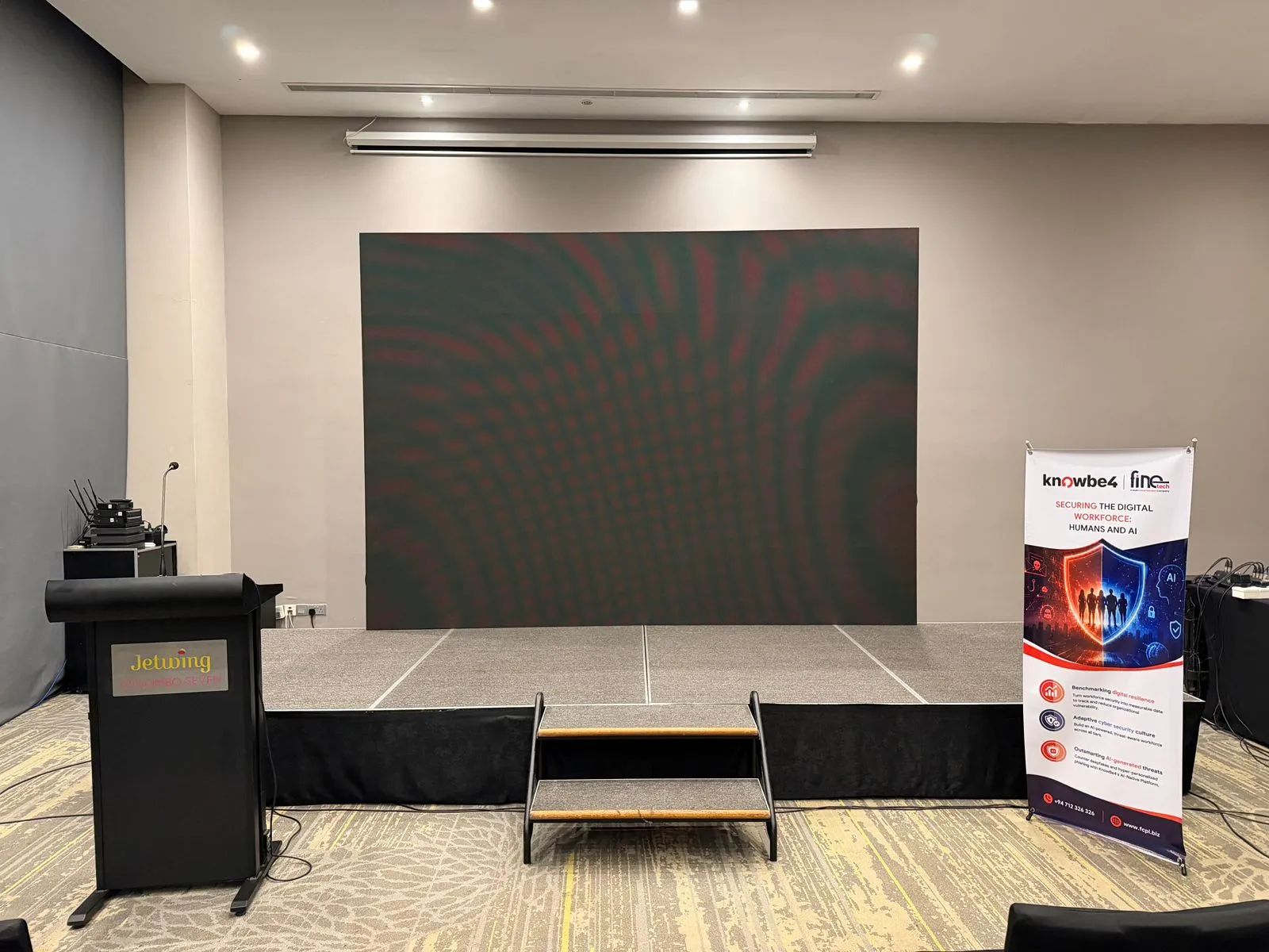 Full AV for a corporate summit